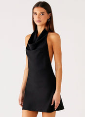 Iridessa Mini Dress - Black