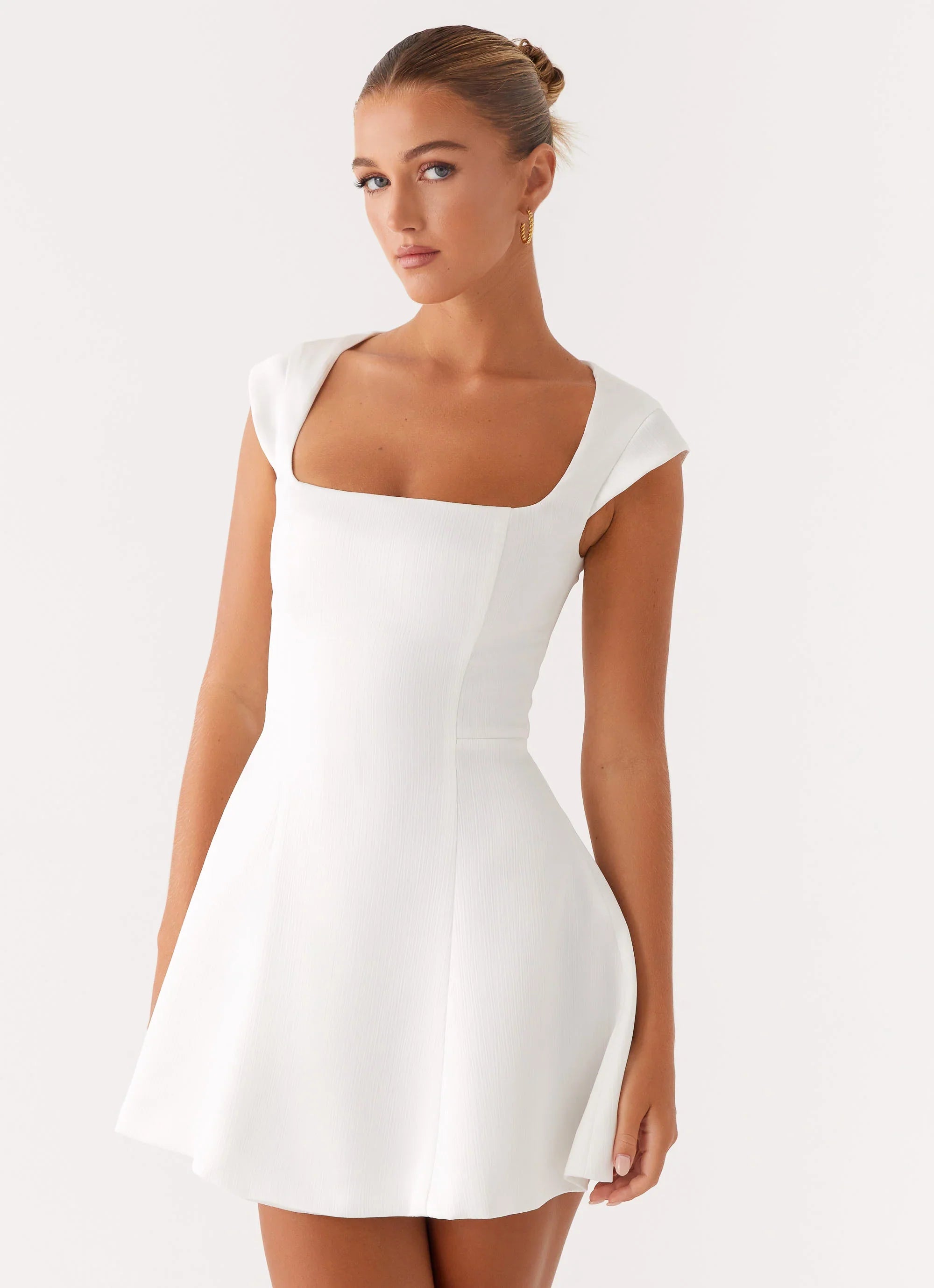 Maryjane Mini Dress - White