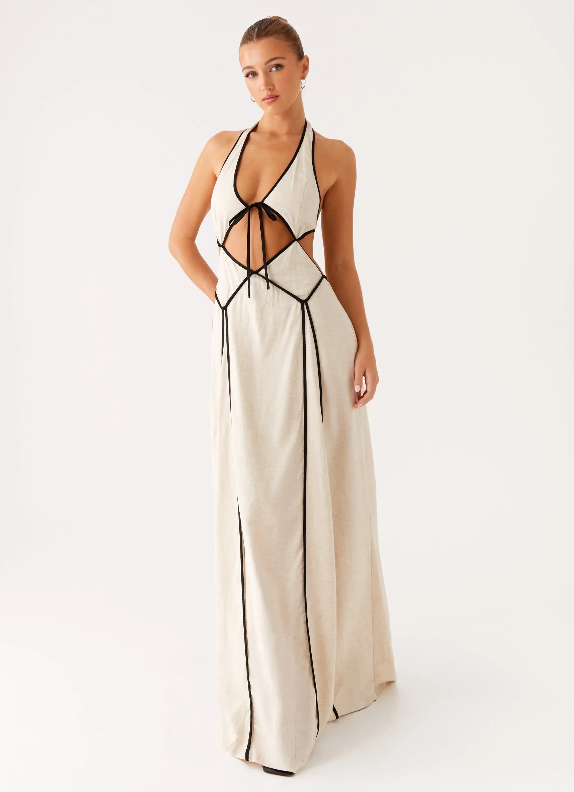 Sonnet Maxi Dress - Oatmeal