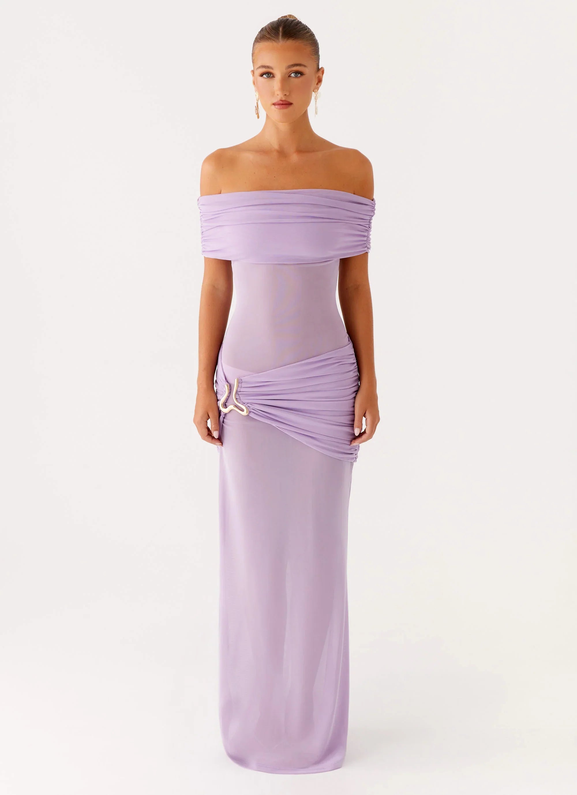 Benji Maxi Dress - Lilac