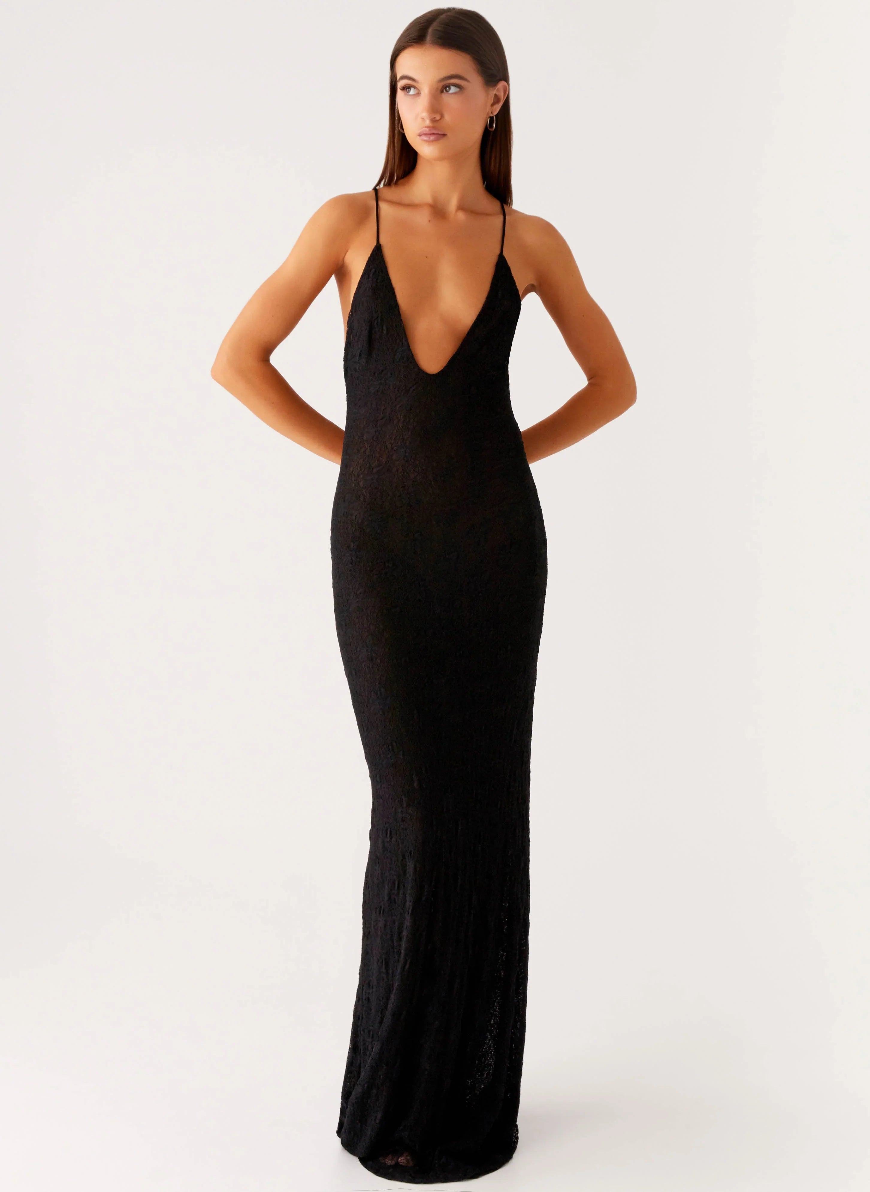 Kylia Maxi Dress - Black