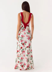 Aoifie Maxi Dress - Ivory Bloom