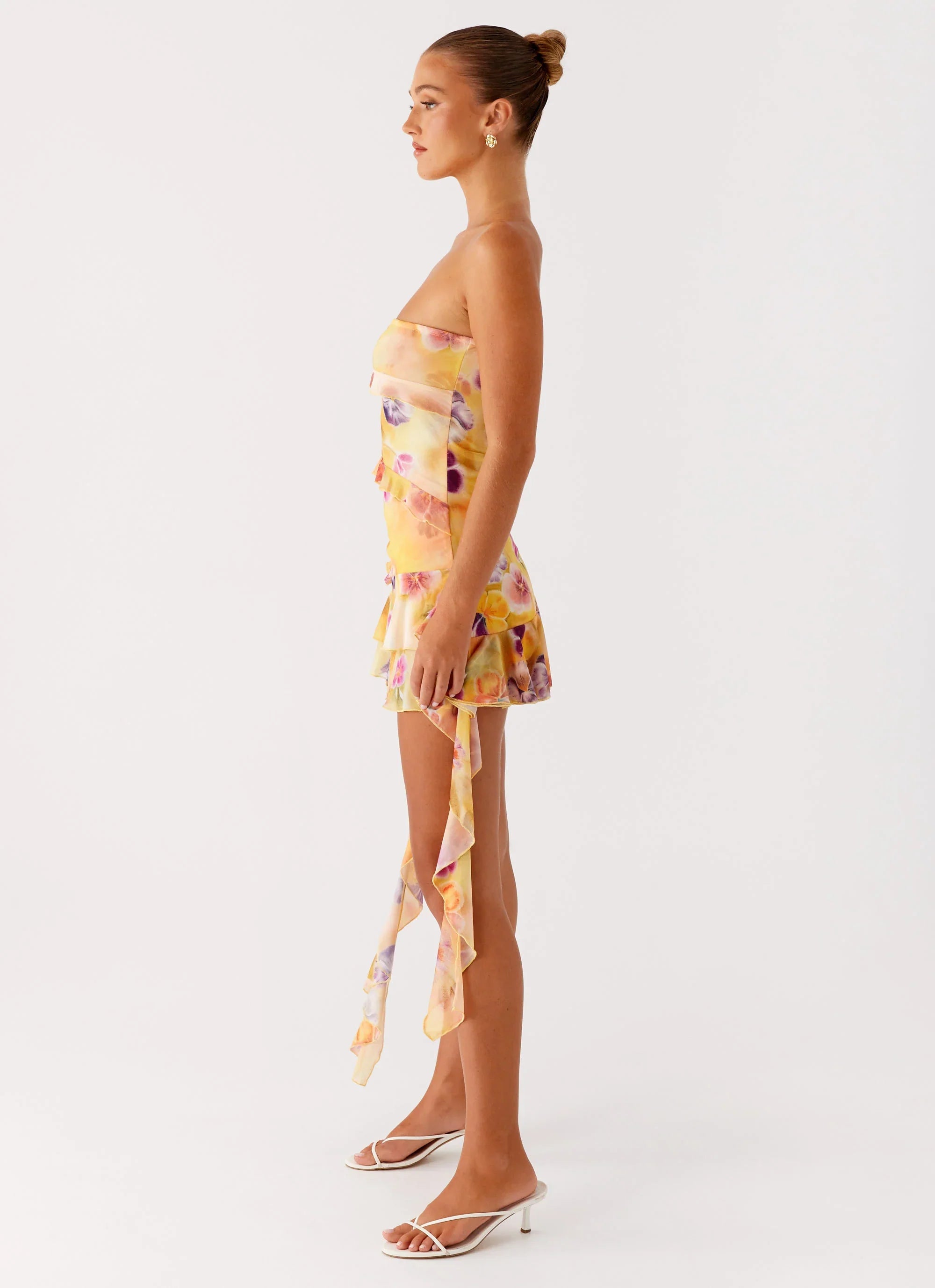 Macey Mini Dress - Sunburst Floral
