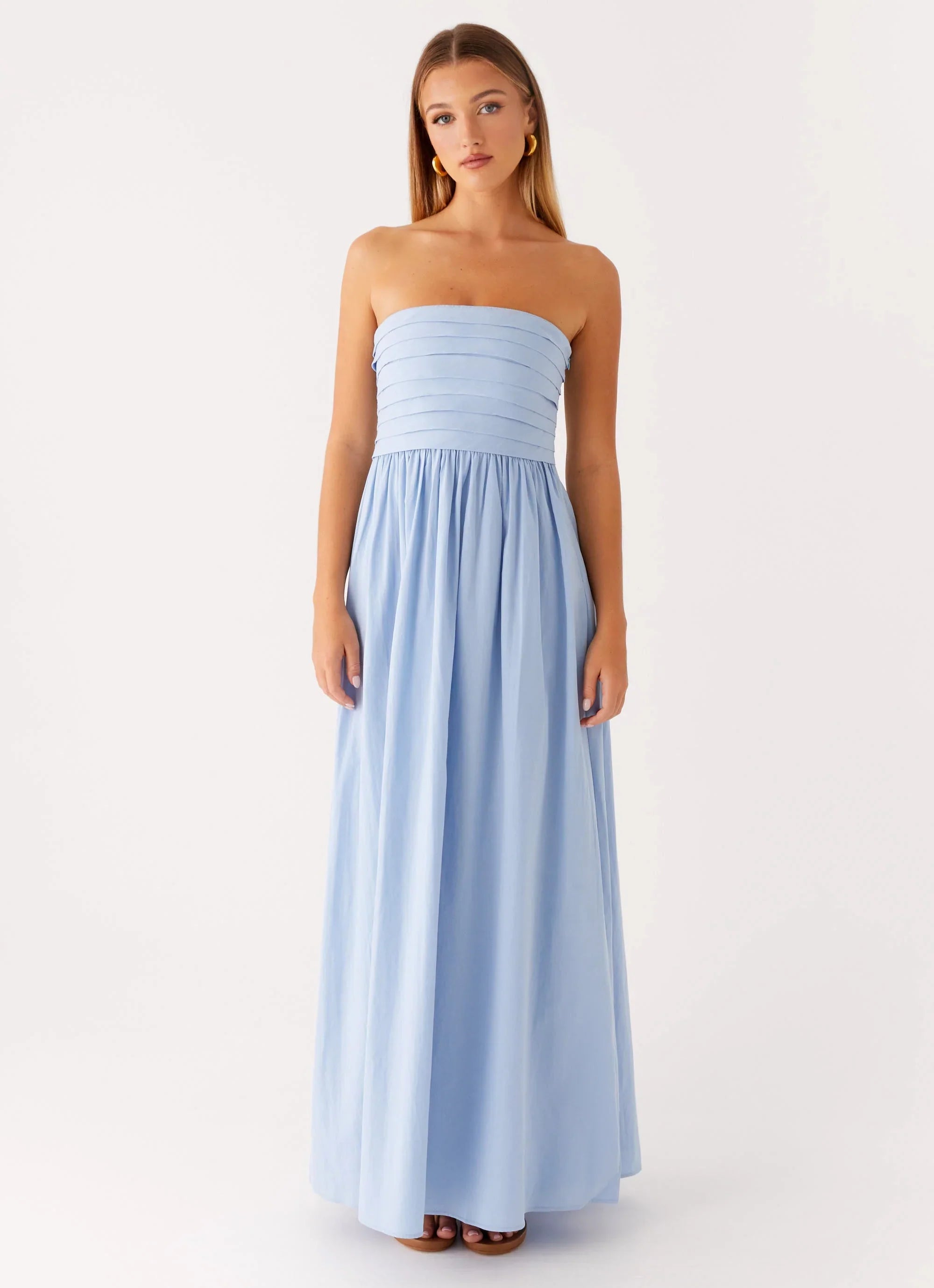 Tamia Maxi Dress - Blue