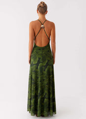 Dahliana Maxi Dress - Tropic Floral